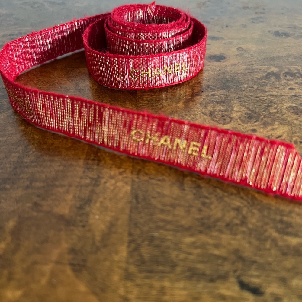 Authentic Chanel ribbon